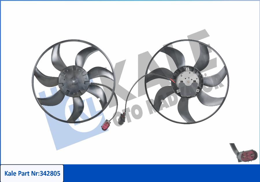 KALE OTO RADYATÖR 342805 - Fan, radiator car-mod.net