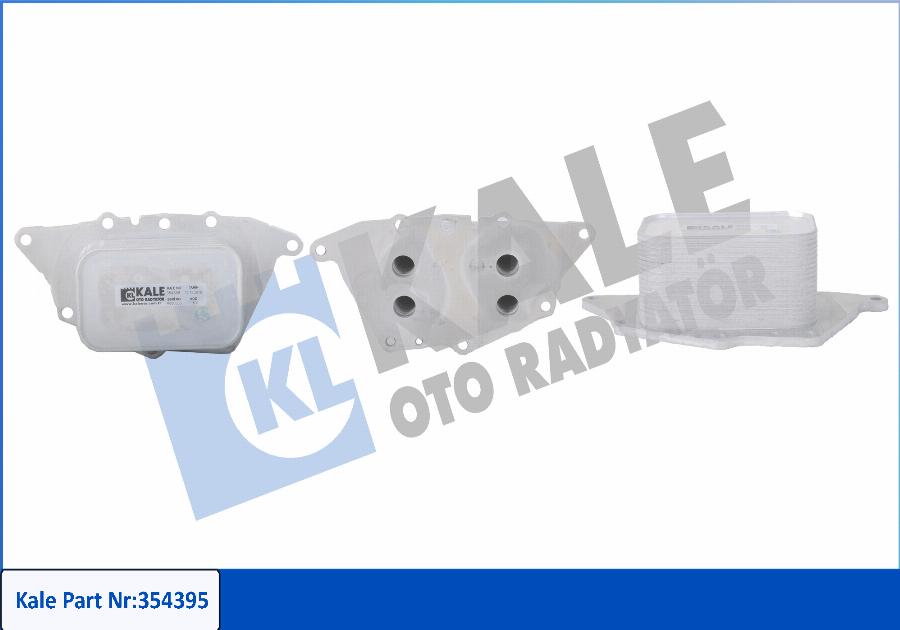 KALE OTO RADYATÖR 354395 - Oil Cooler, engine oil car-mod.net