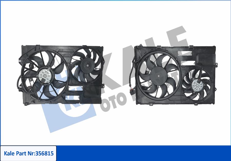 KALE OTO RADYATÖR 356815 - Fan, radiator car-mod.net