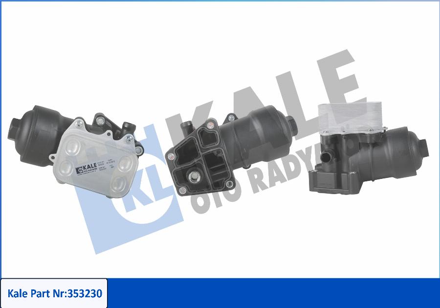 KALE OTO RADYATÖR 353230 - Oil Cooler, engine oil car-mod.net
