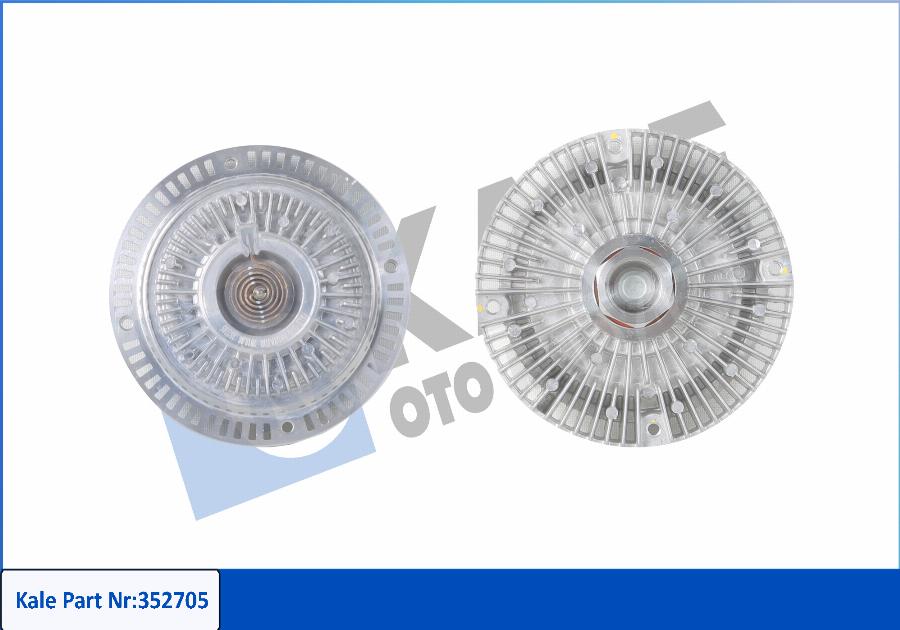 KALE OTO RADYATÖR 352705 - Clutch, radiator fan car-mod.net