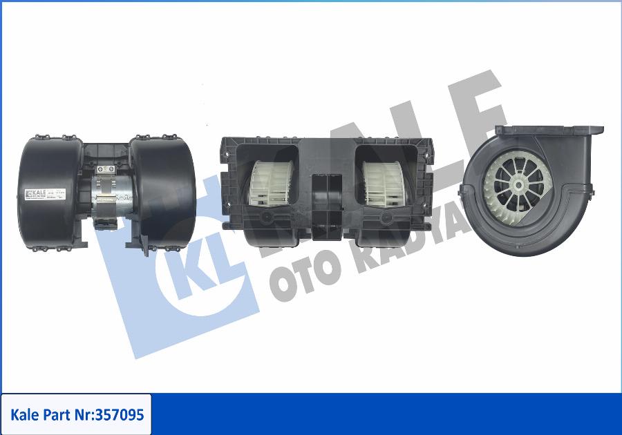 KALE OTO RADYATÖR 357095 - Interior Blower car-mod.net
