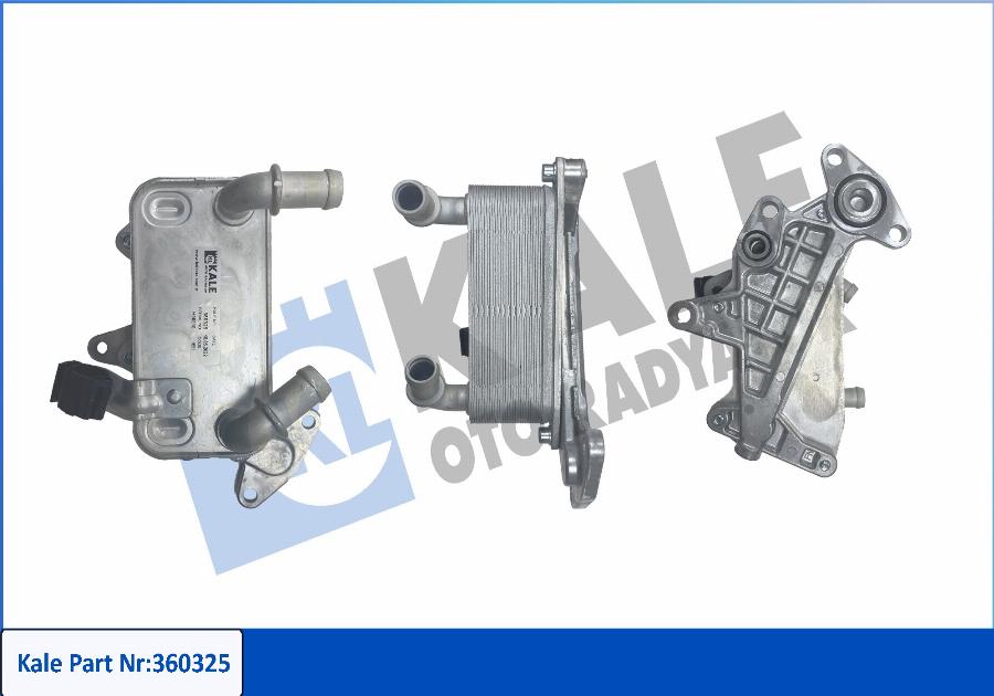 KALE OTO RADYATÖR 360325 - Oil Cooler, automatic transmission car-mod.net