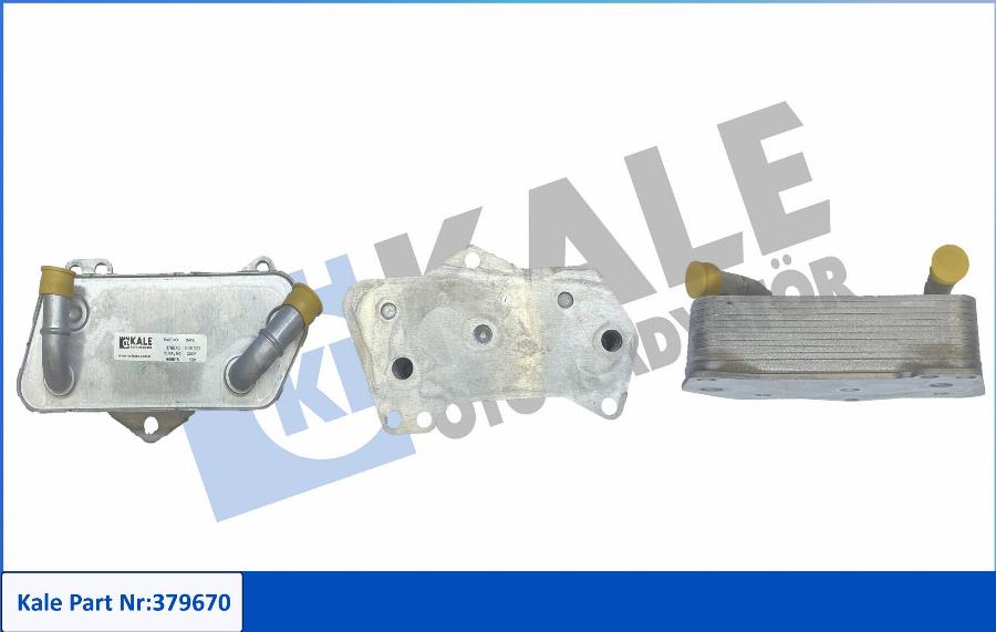 KALE OTO RADYATÖR 379670 - Oil Cooler, automatic transmission car-mod.net