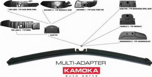 Kamoka 27450 - Wiper Blade car-mod.net