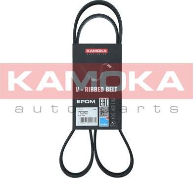 Kamoka 7016091 - V-Ribbed Belt car-mod.net