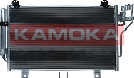Kamoka 7800400 - Condenser, air conditioning car-mod.net