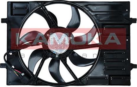 Kamoka 7740134 - Fan, radiator car-mod.net