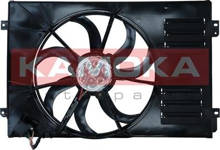Kamoka 7740126 - Fan, radiator car-mod.net
