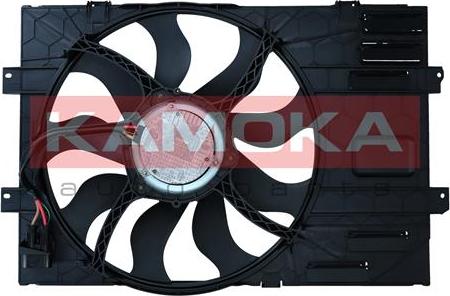 Kamoka 7740122 - Fan, radiator car-mod.net