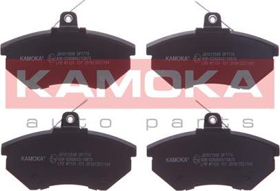 Kamoka JQ1011548 - Brake Pad Set, disc brake car-mod.net