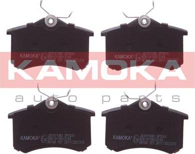 Kamoka JQ1011082 - Brake Pad Set, disc brake car-mod.net