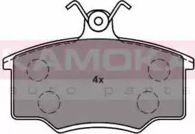 Kamoka JQ101350 - Brake Pad Set, disc brake car-mod.net