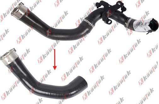 Kautek RE-VH040 - Radiator Hose car-mod.net