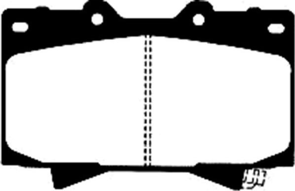 Kavo Parts BP-9040 - Brake Pad Set, disc brake car-mod.net