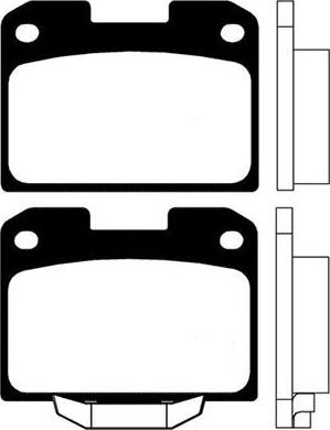 4X4 ESTANFI EST-51-05-514 - Brake Pad Set, disc brake car-mod.net