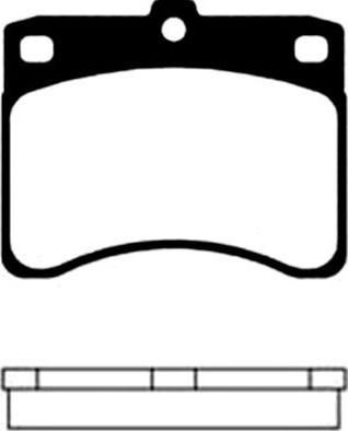 ATE 13.0460-4074.2 - Brake Pad Set, disc brake car-mod.net