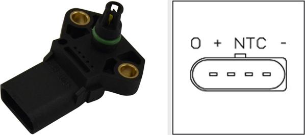 Kavo Parts EMS-5502 - Sensor, intake manifold pressure car-mod.net