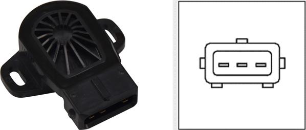 Kavo Parts ETP-5501 - Throttle position sensor car-mod.net