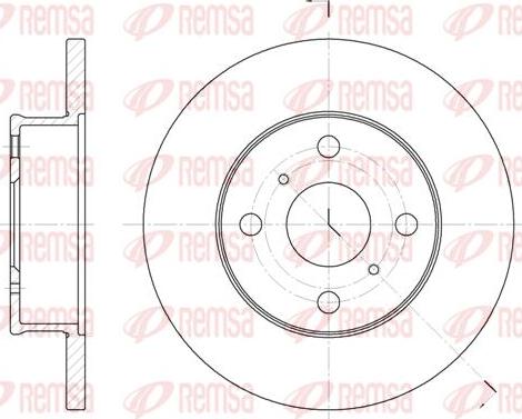 Kawe 6401 00 - Brake Disc car-mod.net