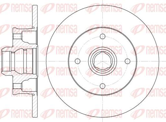 Kawe 6024 00 - Brake Disc car-mod.net
