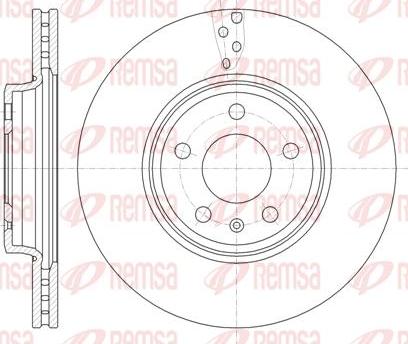 Kawe 61292 10 - Brake Disc car-mod.net