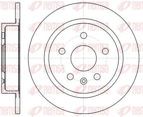 Alanko 10303014 - Brake Disc car-mod.net