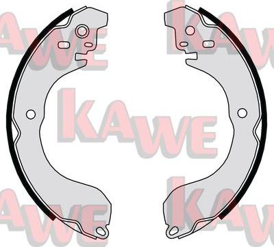 Kawe 09480 - Drum Brake Shoe Set car-mod.net
