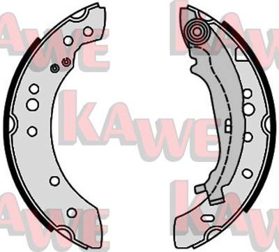 Kawe 09640 - Drum Brake Shoe Set car-mod.net