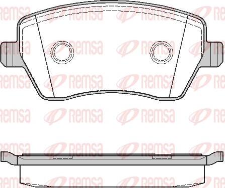 Kawe 0987 00 - Brake Pad Set, disc brake car-mod.net