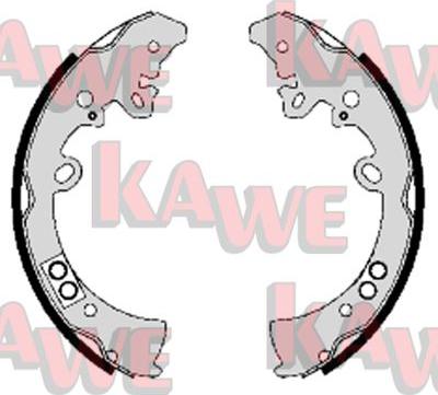Kawe 09200 - Drum Brake Shoe Set car-mod.net
