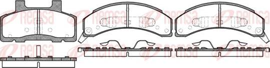 Kawe 0518 02 - Brake Pad Set, disc brake car-mod.net
