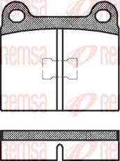 Kawe 0017 00 - Brake Pad Set, disc brake car-mod.net
