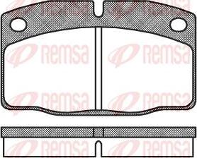 Kawe 0101 00 - Brake Pad Set, disc brake car-mod.net
