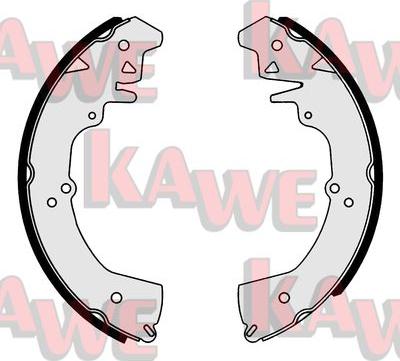 Kawe 01143 - Drum Brake Shoe Set car-mod.net