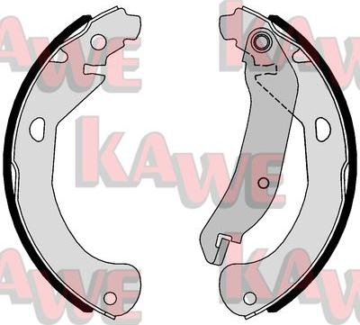 Kawe 01113 - Drum Brake Shoe Set car-mod.net