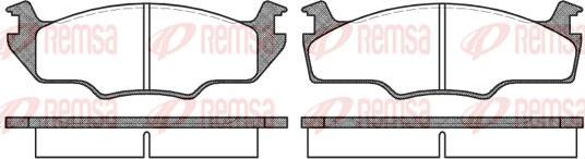 Kawe 0121 10 - Brake Pad Set, disc brake car-mod.net