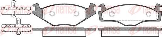 Kawe 0171 05 - Brake Pad Set, disc brake car-mod.net