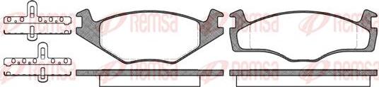 Kawe 0171 00 - Brake Pad Set, disc brake car-mod.net
