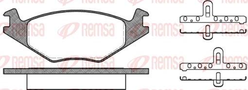 Kawe 0171 20 - Brake Pad Set, disc brake car-mod.net