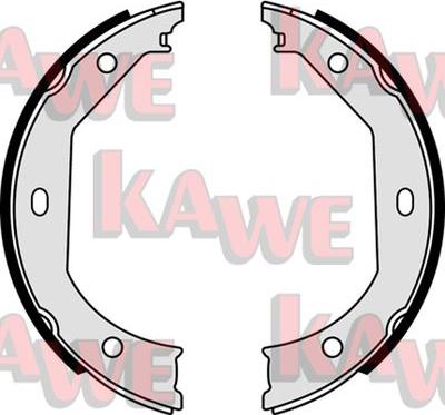 Kawe 08090 - Brake Shoe Set, parking brake car-mod.net