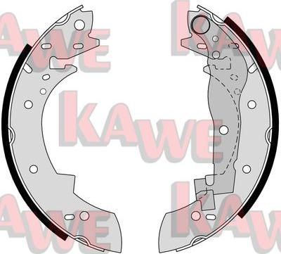 Kawe 03330 - Drum Brake Shoe Set car-mod.net