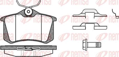 Kawe 0263 16 - Brake Pad Set, disc brake car-mod.net