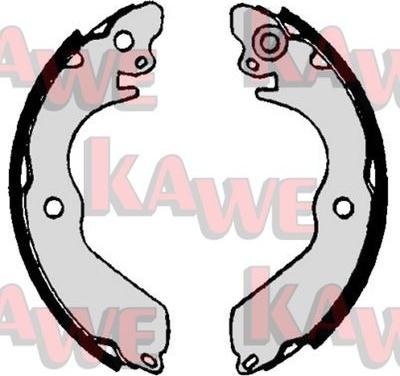 Kawe 07020 - Drum Brake Shoe Set car-mod.net