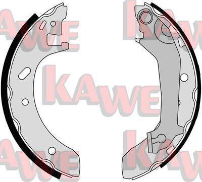 Kawe 07140 - Drum Brake Shoe Set car-mod.net