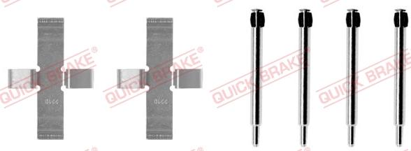 Kawe 109-0903 - Accessory Kit for disc brake Pads car-mod.net
