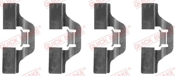 Kawe 109-1211 - Accessory Kit for disc brake Pads car-mod.net