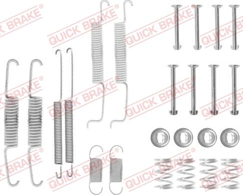 Kawe 105-0569 - Accessory Kit, brake shoes car-mod.net