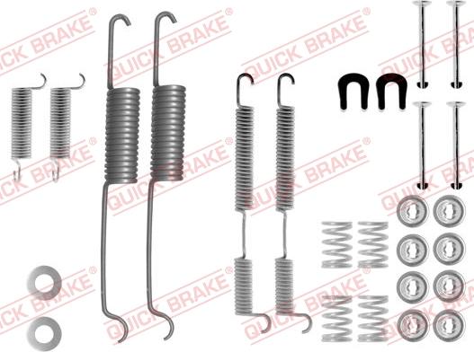 Kawe 105-0518 - Accessory Kit, brake shoes car-mod.net