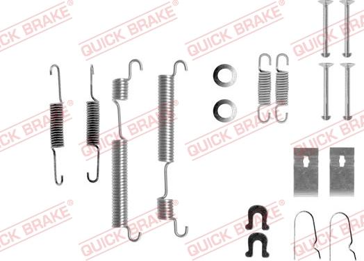 Kawe 105-0653 - Accessory Kit, brake shoes car-mod.net